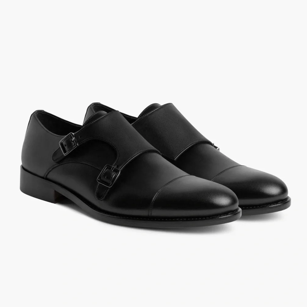 Thursday Boot Co. Black Saint Leather Shoes